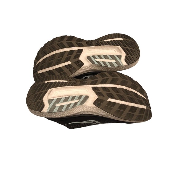 Saucony Triumph 18 Running Shoe Sport Walking Women Charcoal/Sky - 8.5 M US - Picture 7 of 9